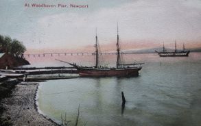 At Woodhaven Pier, Newport