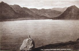 The Cuchullins and Loch Scavaig, Skye.