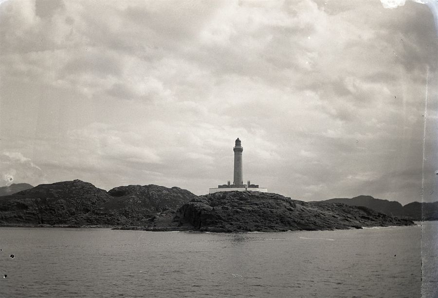 What I believe to be Rhue Lighthouse, off Ullapool.