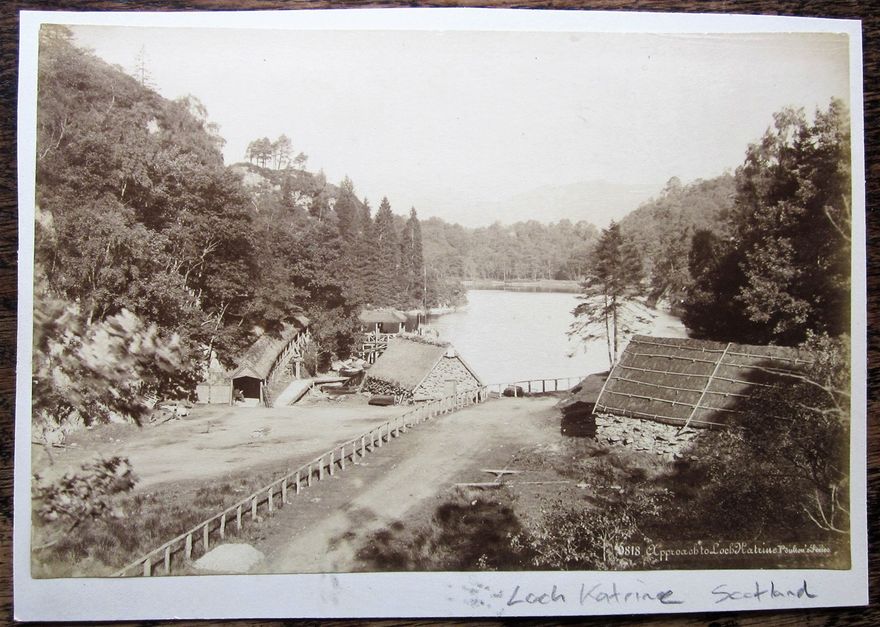 Little seems to have changed by the end of the 19thC, apart from the construction of the landing pier. This a photograph by Samuel Poulton (1819 - 1898).
