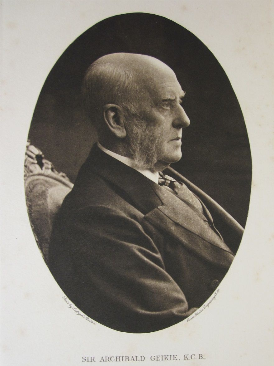 Sir Archibald Geikie (1835 - 1924).