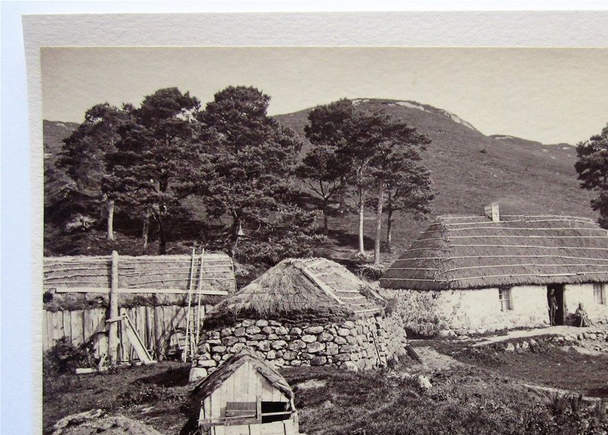 A Highland Cottage in Lochaber, by George Washington Wilson.