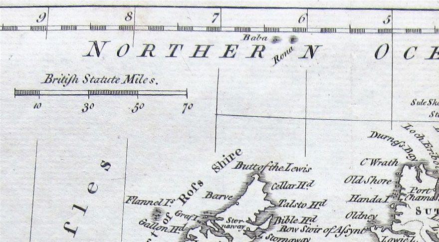 Detail from Kitchin's 1765 map.