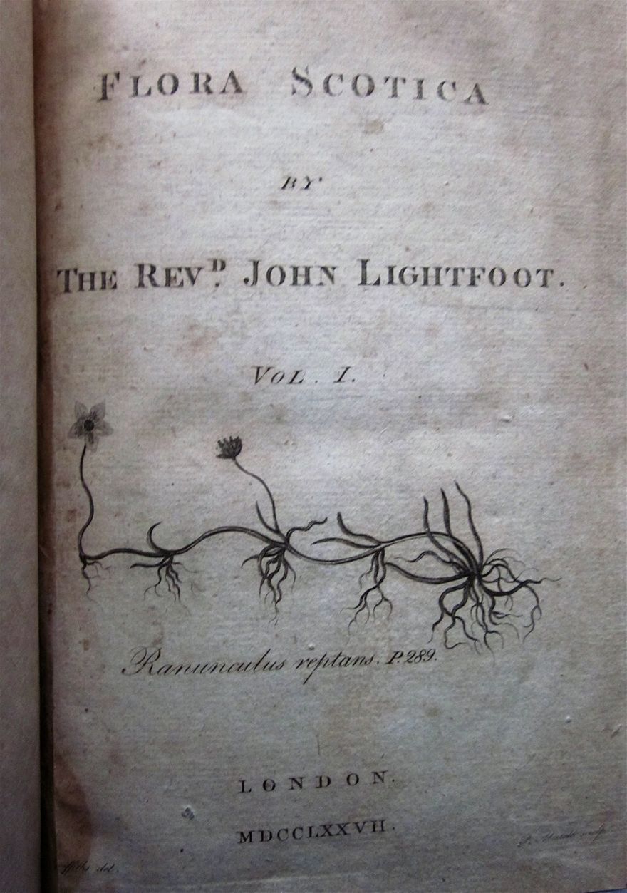 The title page (one of two) of my copy, 2nd edition, of John Lightfoot's 