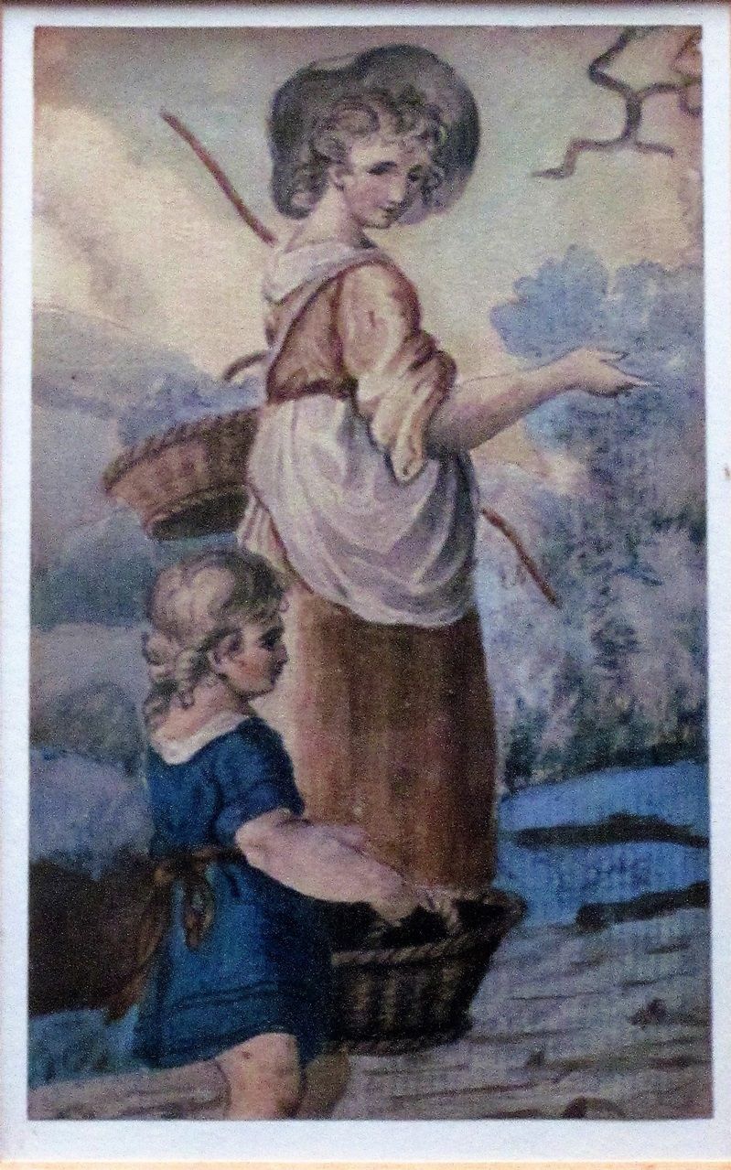 Watercolour painting attributed to Paul Sandby.