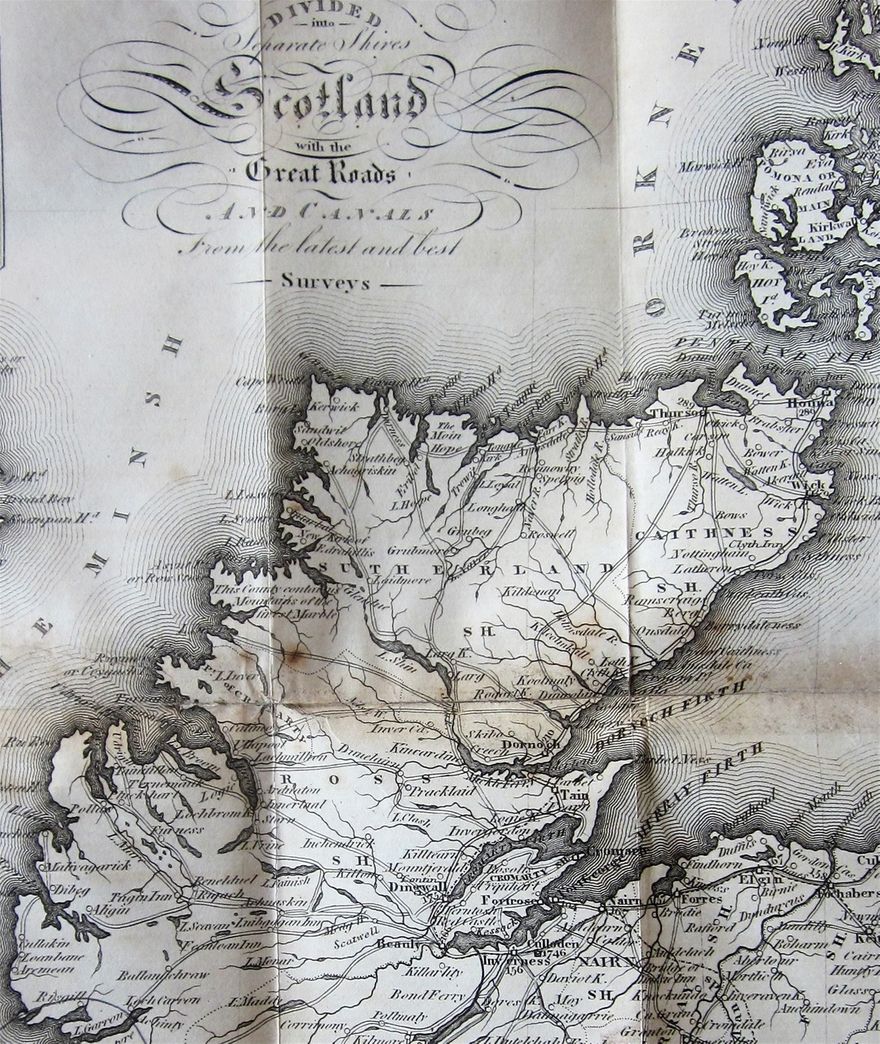 The map found in the 1816 edition of 