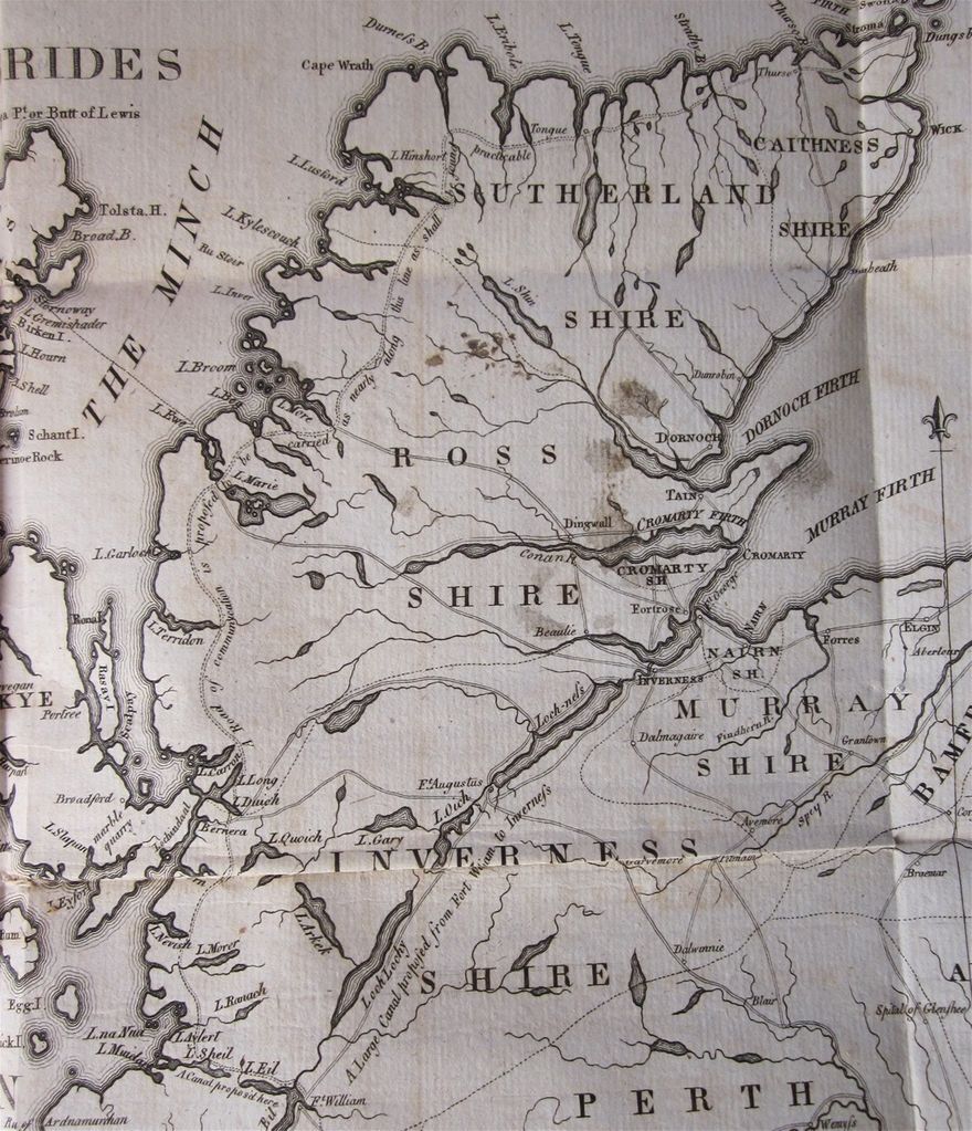 The map from James Anderson's 