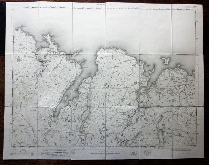 Ordnance Survey Map, sheet 114, published in 1896.