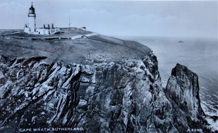 The Lighthouse at Cape Wrath, another J.B White image.