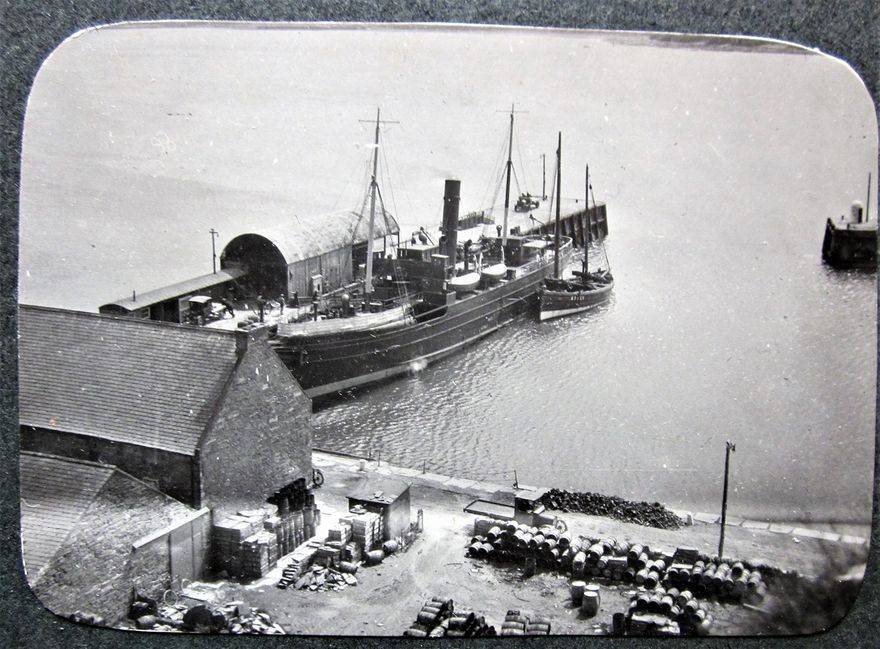 Scrabster Harbour.