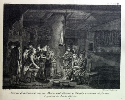An engraving from Faujus's 